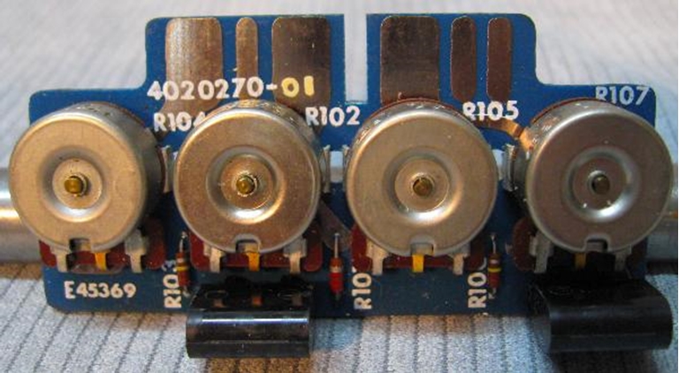 Afbeelding van Ampex AG440 Playback EQ daughter board
