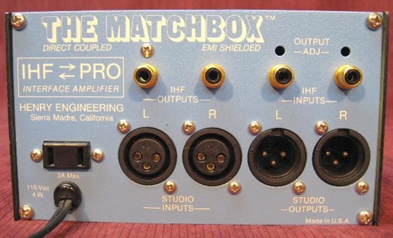 Afbeelding van Henry Engineering- The Matchbox
