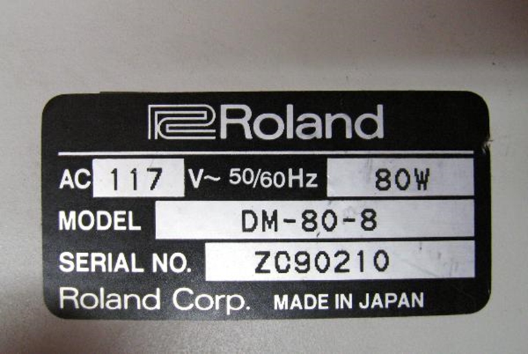 Image sur Roland DM80-8 Disk Recorder