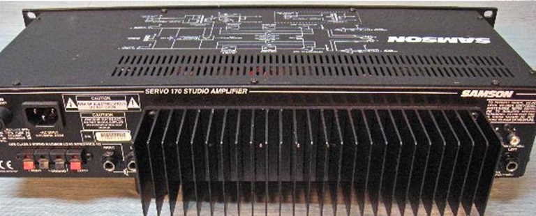 Image sur Samson Servo 170 Studio Power Amplifier