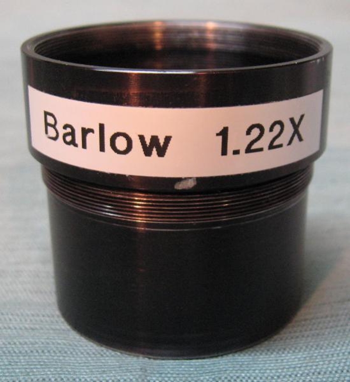 Afbeelding van Barlow Adaptor for Navitar Lenses: 1.22x