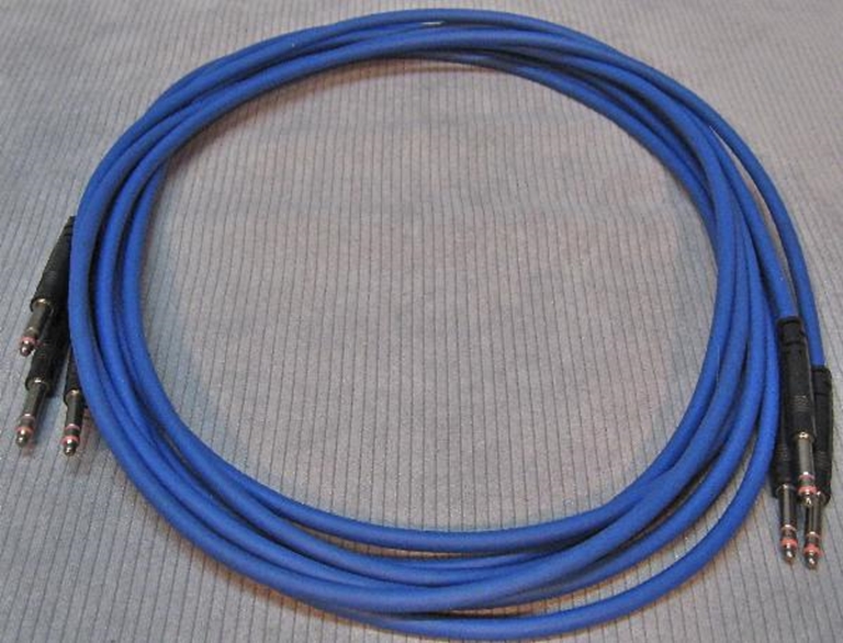 Afbeelding van ADC 6', Blue TT (Bantam) Nickel Patch Cable