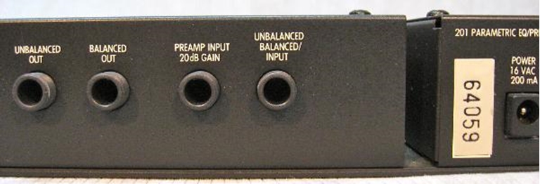 Image sur Symetrix SX201 (Pair) Parametric EQ