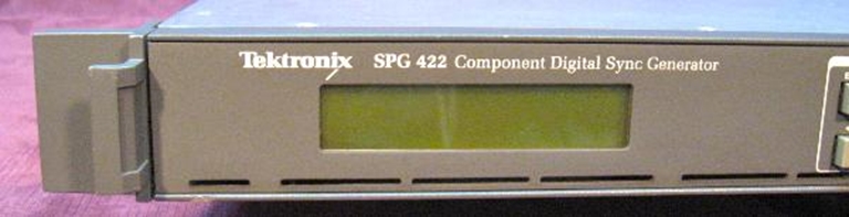 Image sur Tektronix SPG422 Component Digital Sync Generator