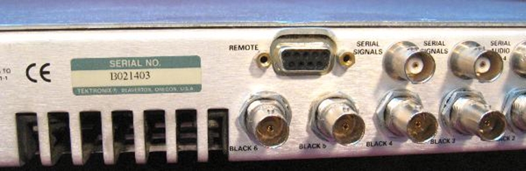 Image sur Tektronix SPG422 Component Digital Sync Generator