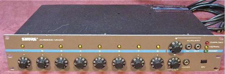 Afbeelding van Shure AMS8000 rackmount automatic mic mixer