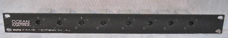 Afbeelding van Ocean Matrix 8XFW 8-Point Firewire Patch Bays
