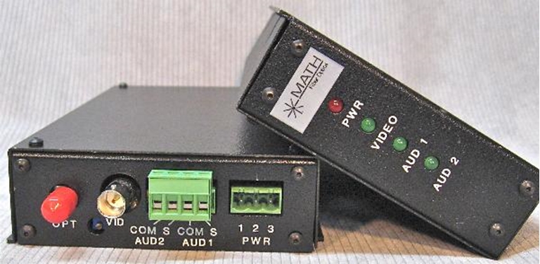 Afbeelding van Math Fiber, FR1220 Fiber Optic AV Transceiver