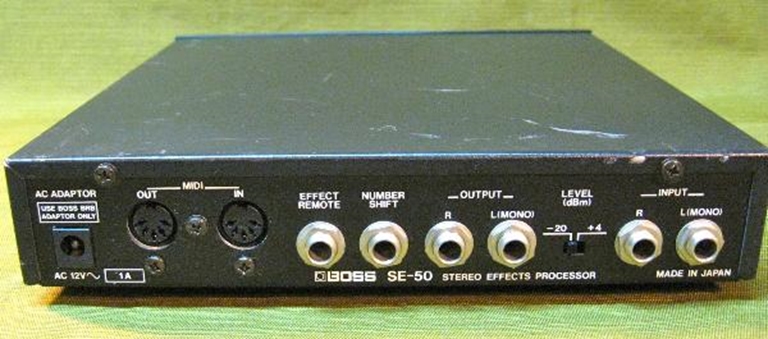 Afbeelding van Boss SE50 Stereo EFX Processor