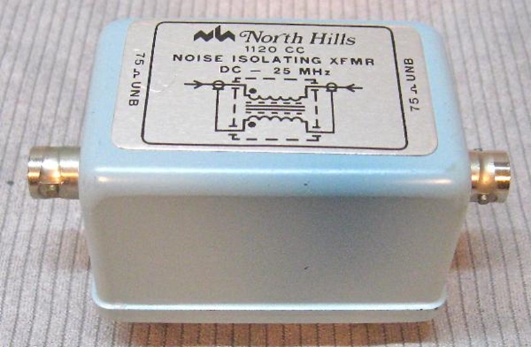 Image sur North Hills Electronics 1120CC, Inc. Noise Isolation Transformer