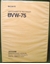 Afbeeldingen van Sony BVW-75 Volume 1 2nd Edition (Revised 3)