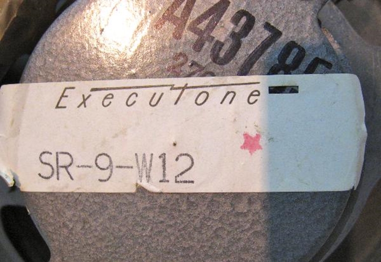 Image sur Executone SR9W12W15 Coaxial PA speaker 