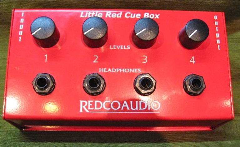 Afbeelding van RedcoAudio Little Red Cue Box