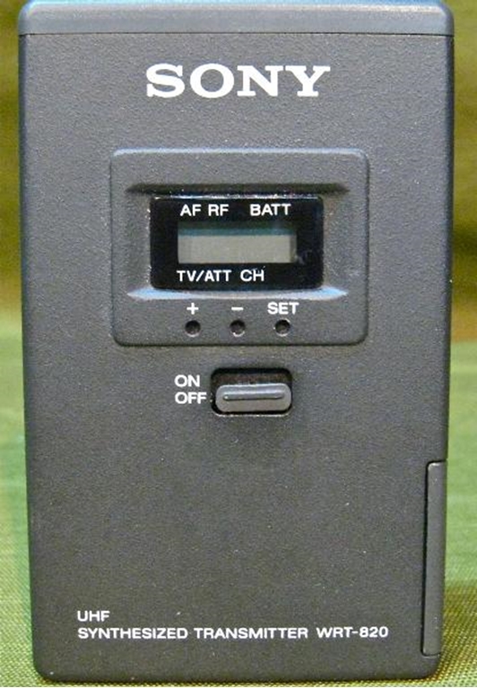 Picture of Sony WRT-820A (66) UHF Beltpack sn110729