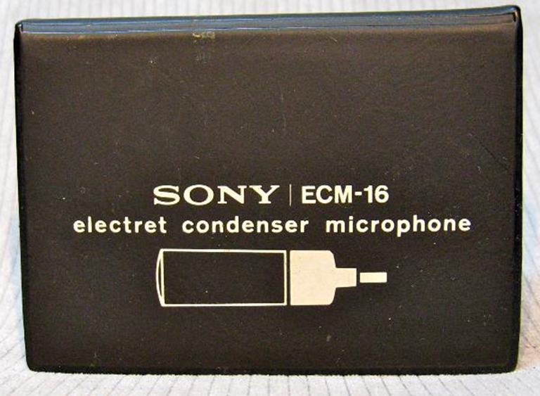 Afbeelding van Sony ECM 16 Lavalier Microphone