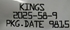 Afbeelding van Kings KC 2025-58-9, 75Ω Male BNC Plugs