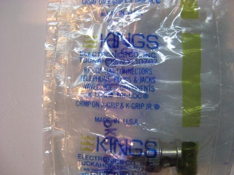 Image sur Kings KC 59-482 Male BNC Plugs