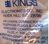 Afbeelding van Kings KC 2065-2-9 Male BNC Plugs