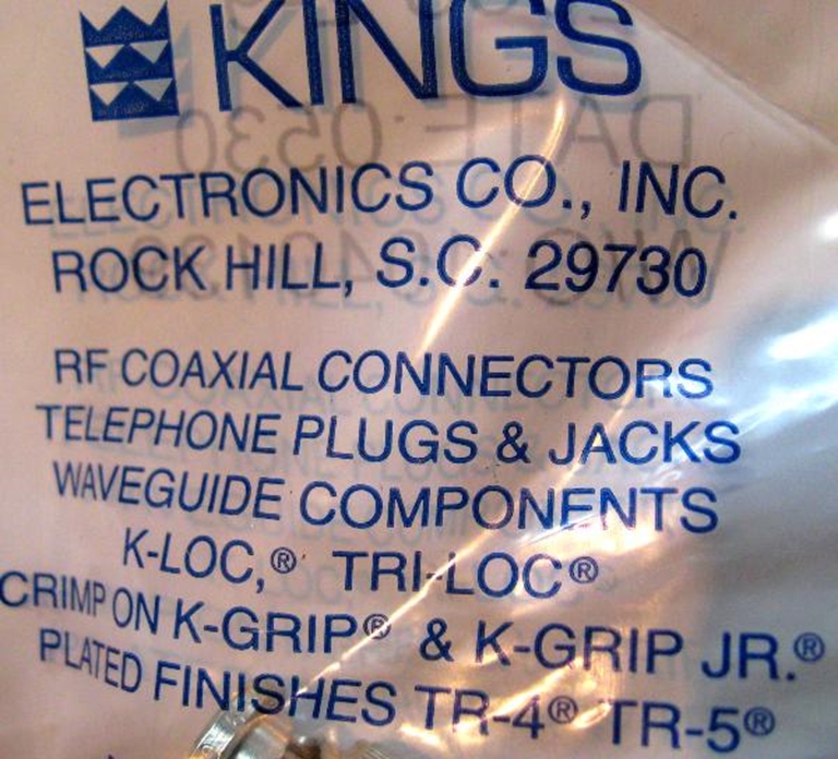 Image sur Kings KC 2065-2-9 Male BNC Plugs