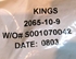 Afbeelding van Kings KC 2065-10-9 Male BNC Plugs
