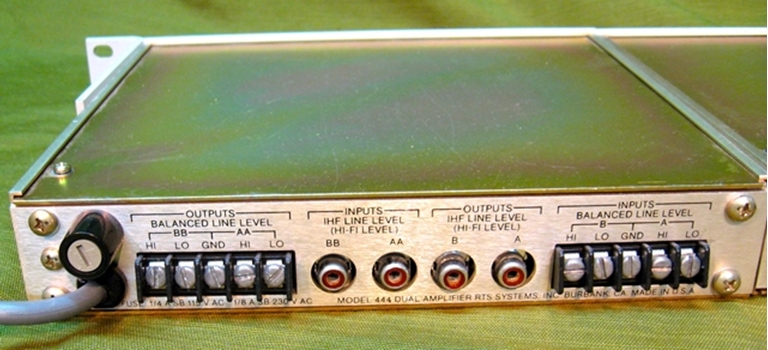 Image sur RTS 444 Dual Buffer Amp PAIR