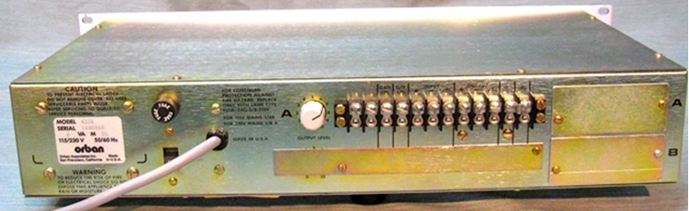 Afbeelding van Orban 422A MONO Limiter/DeEsser sn1446660.