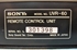 Afbeelding van Sony UVR60 TBC Remote control