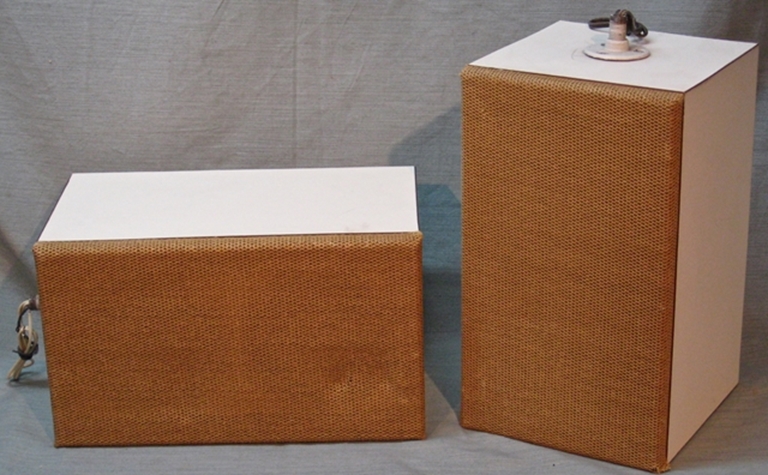 Afbeelding van Philips AD5061M4 cabinets, White w Tan grille