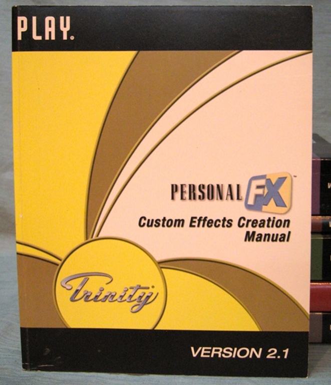 Afbeelding van Trinity Personal FX Manual, Volume 6 V 2.1
