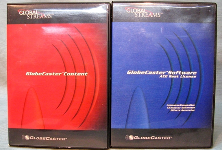 Afbeelding van GlobeCaster Software Version 2.4 NTSC