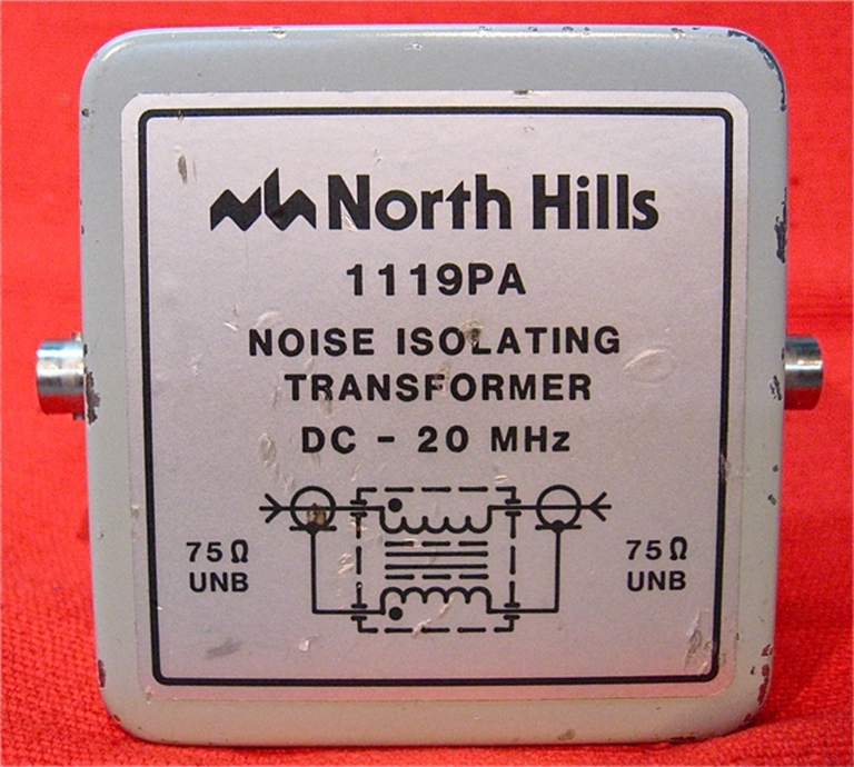 Afbeelding van North Hills Electronics Model 1119PA Isolation Transformer