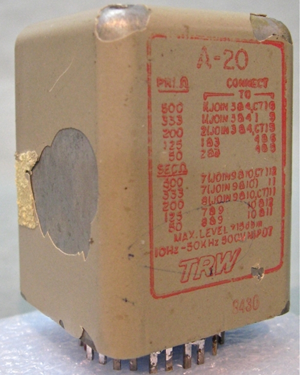 Afbeelding van UTC TRW A-20 Input Transformer, #1