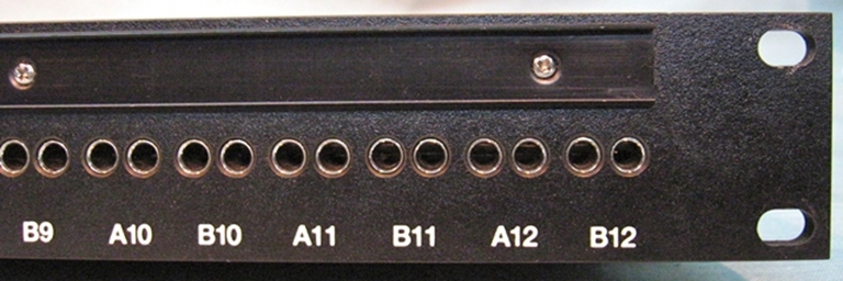 Afbeelding van Audio Accessories  Bantam -9 Pin patch panel