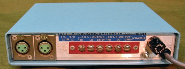 Afbeelding van ATI M-1000-1 Dual Mic Preamp