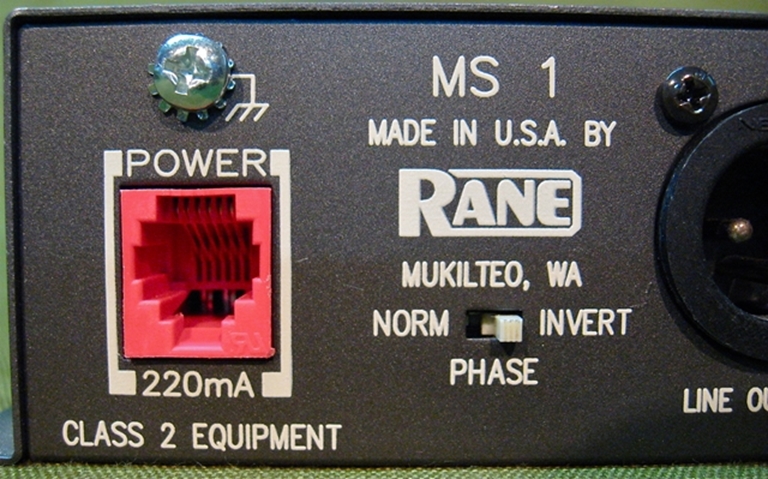 Image sur Rane MS-1 Mic Preamplifier, sn089322.