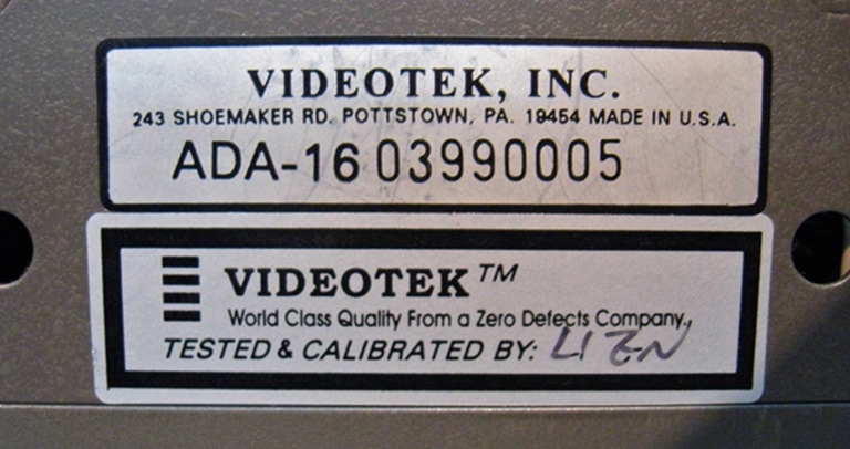 Image sur Videotek ADA-16 Audio DA