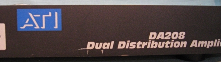 Afbeelding van ATI DA208 Dual Distribution Amplifier, sn55950