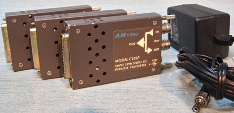 Afbeelding van AJA Model C10SP SMPTE 259M Serial~ Parallel Transcoder