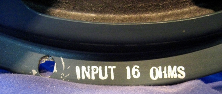 Afbeelding van Jensen C6856 12" Coaxial Driver,16Ω