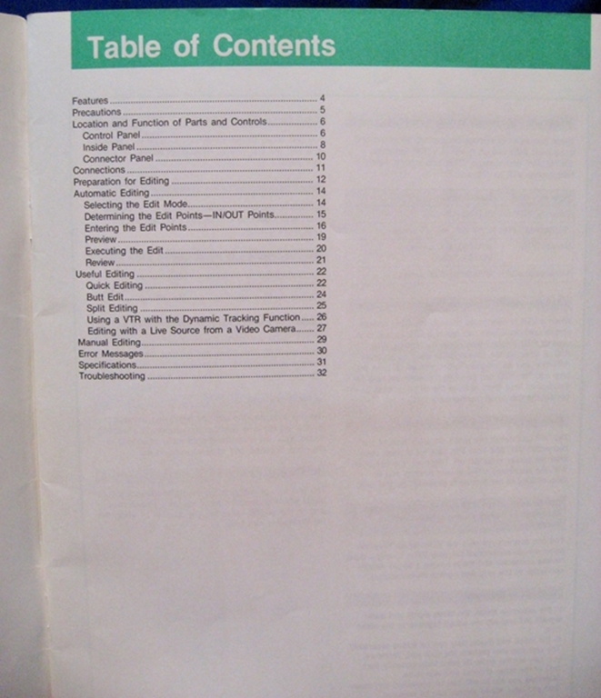 Afbeelding van Sony RM-450 Operation Manual pn3-786-085-21(1)