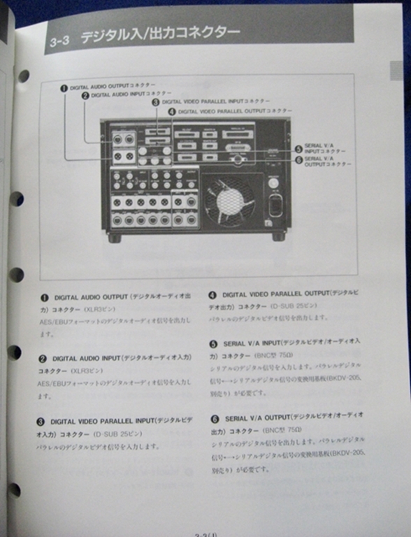 Afbeelding van Sony DVR-20 Operation Manual 1st Edition