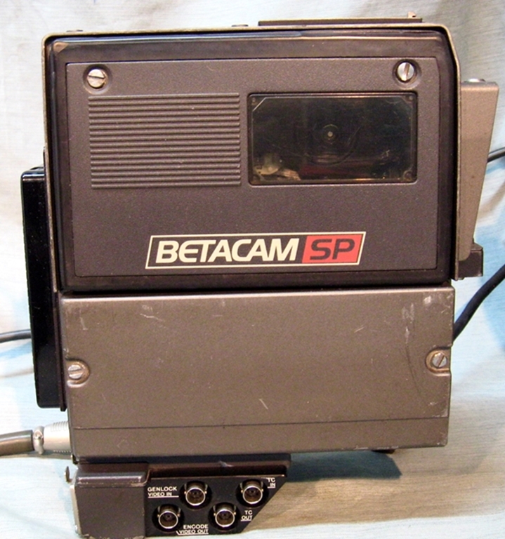 Afbeelding van SONY BVV-5 Beta SP Back, sn12855