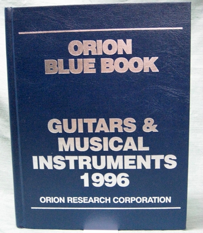 Picture of Orion Blue Book: 1996 Guitars & Musical Instruments