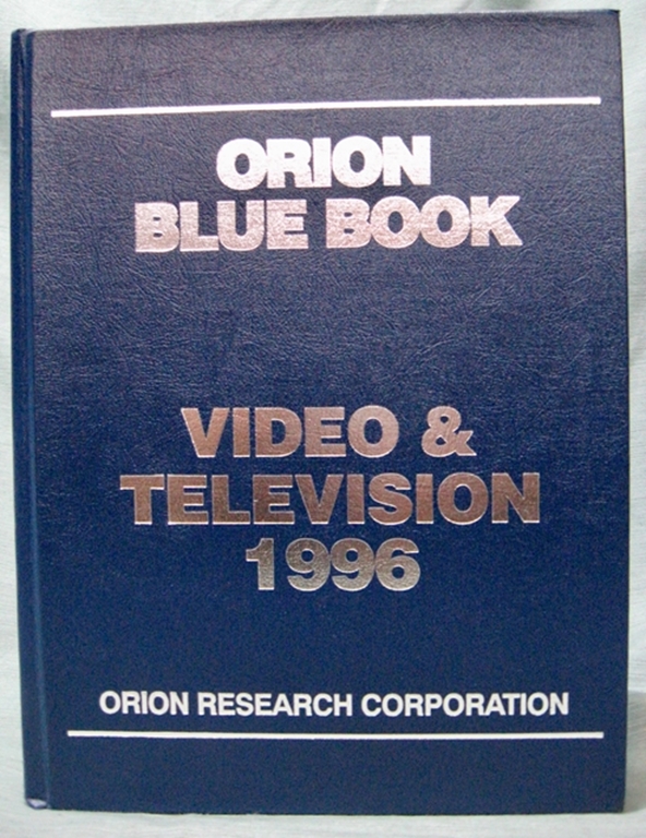 Image sur Orion Blue Book: 1995 Video & Television