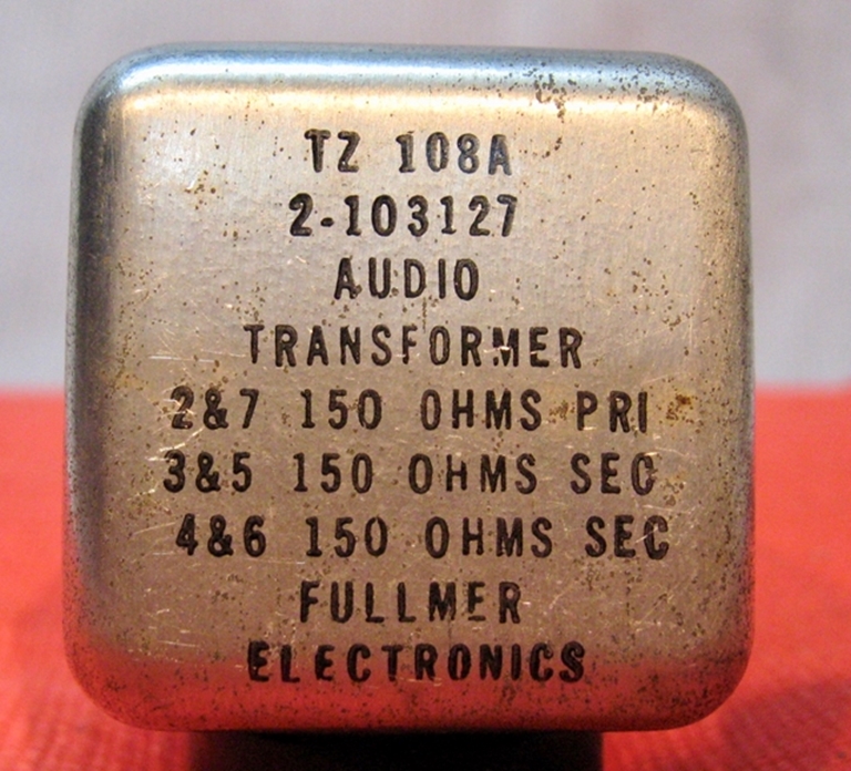 Afbeelding van Fullmer Electronics Transformer model TZ 108A