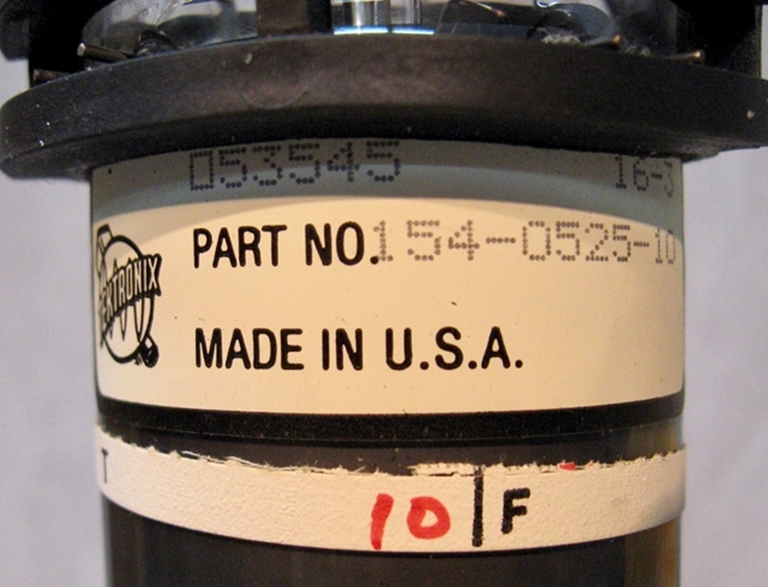 Afbeelding van Tektronix 154-0525-10, CRT, NOS, original packing.