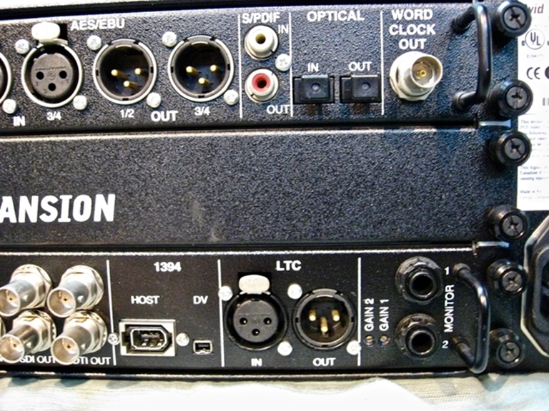 Image sur Avid Adrenaline Rack mount BoB interface, sn YQJ443191