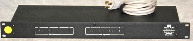 Afbeelding van Gaines Model 448 Audio IHF to Balanced converter