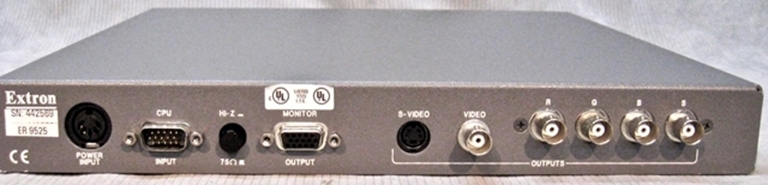 Afbeelding van Extron Super Emotia II pn 60-247-01.SOLD OUT. PAL/NTSC