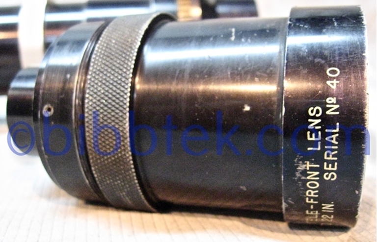Image sur Zoomar Television Lens, by Dr. Frank Back, serial number 40.